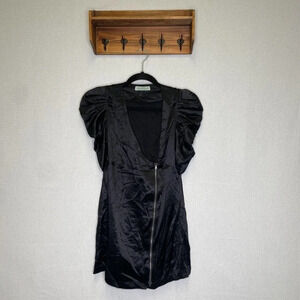 Geren Ford | Black 100%‎ Silk Dress XS
